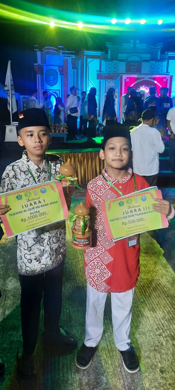 Kejuaraan Tilawah dan Hafidz Qur’an Tingkat Kecamatan Tenggarong 2023